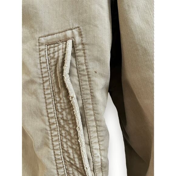 Abercrombie & Fitch Vintage Adirondack Coat Tan Heavyweight Jacket Men’s Small - Picture 14 of 15
